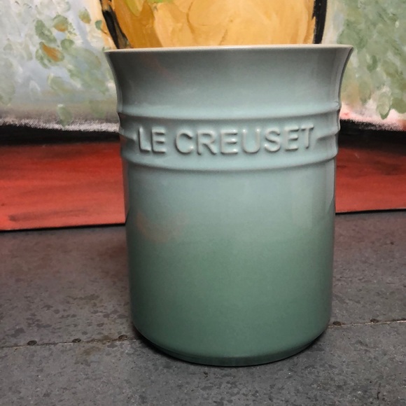 Le Creuset Other - Le Creuset Utensil Holder - Sage Green 6” x 4.5”